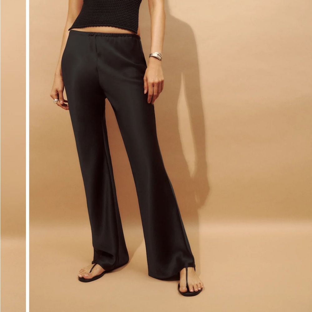 Reformation Gale Satin Pant - LIKE NEW